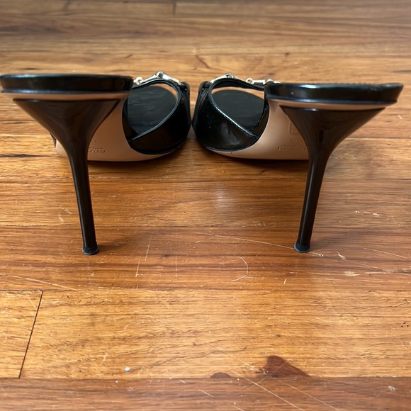 Gucci Patent Leather Horsebit Heels 9 - Picture 6 of 9